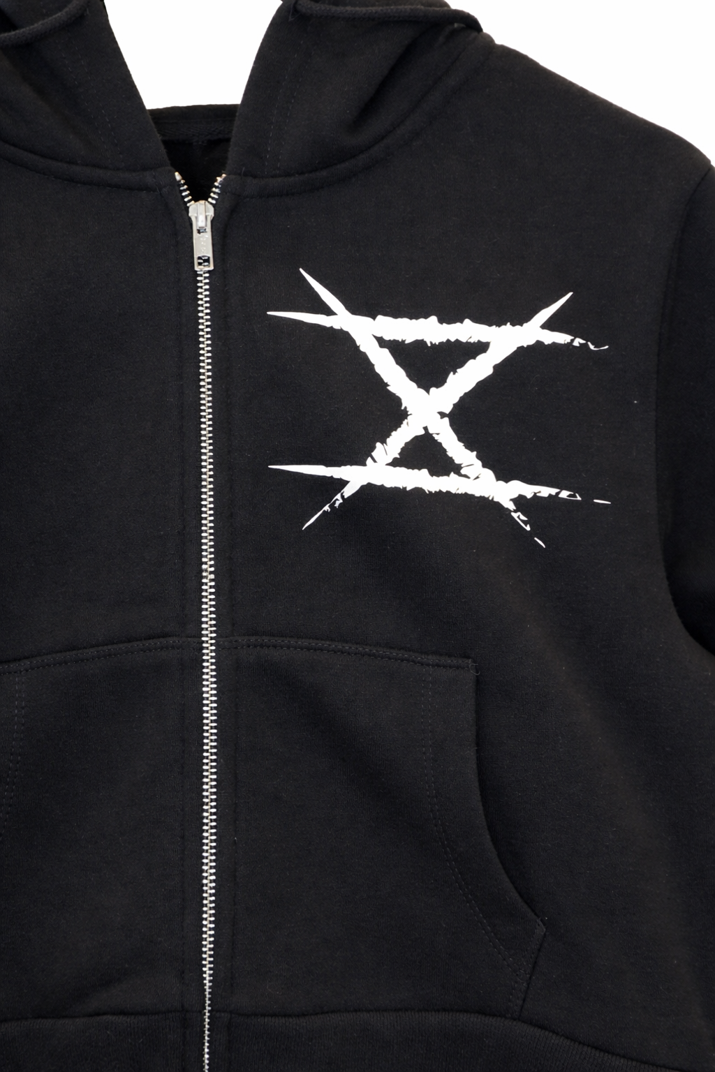 “Lady Cropped Logo 2.5” Hoodie