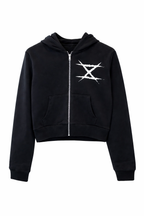 “Lady Cropped Logo 2.5” Hoodie