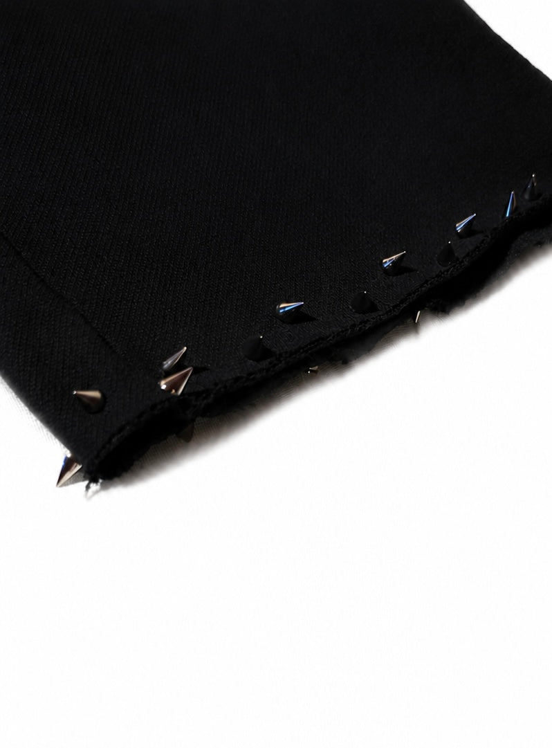 “Italian Logo Watercolor” Spiked Long Shorts